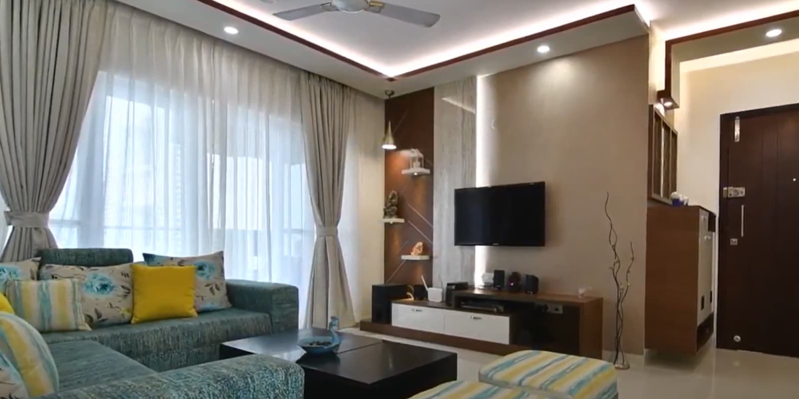 Mr. Vipin Agarwal & Mrs. Megha Agarwal's Flat | Interior Design | Rohan Iksha | Bangalore