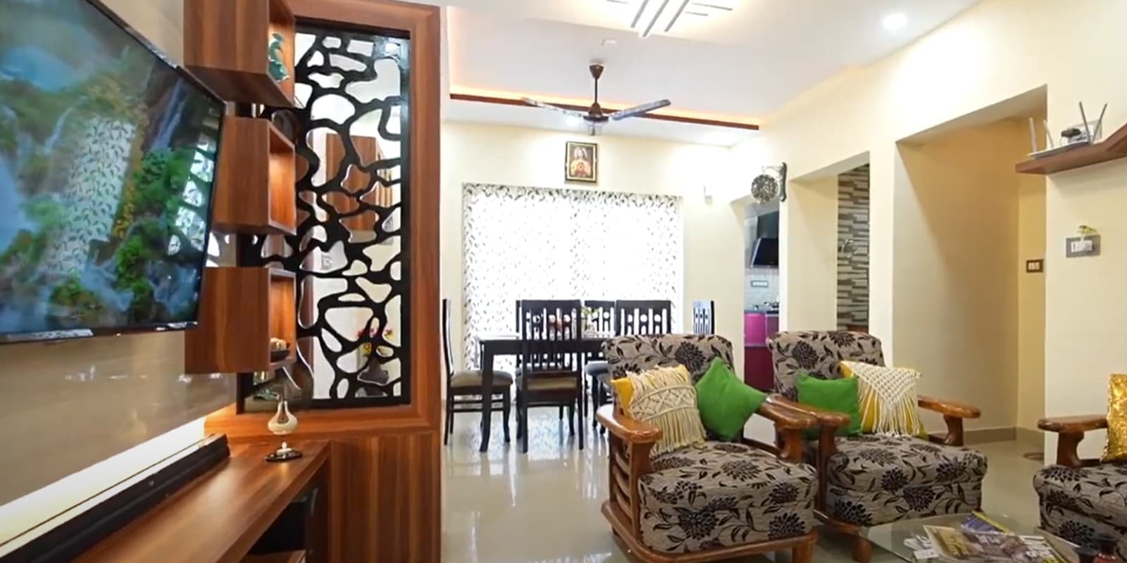 Mr. George & Mrs. Sindhuja's Flat | Interior Design | Kristal Beryl | Bangalore